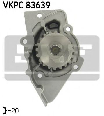 SKF VKPC 83639 Водяной насос для CITROËN JUMPY (CитроËн Джампи) SKF VKPC 83639 Водяной насос для CITROËN JUMPY (CитроËн Джампи)