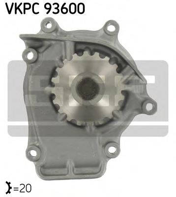 SKF VKPC 93600 Водяной насос для HONDA PRELUDE III (Хонда Прэлудэ 3) SKF VKPC 93600 Водяной насос для HONDA PRELUDE III (Хонда Прэлудэ 3)