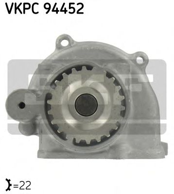 SKF VKPC 94452 Водяной насос для KIA RETONA (Киа Рэтона) SKF VKPC 94452 Водяной насос для KIA RETONA (Киа Рэтона)