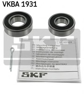 SKF VKBA 1931 Комплект подшипника ступицы колеса для SUZUKI (Сузуки) SKF VKBA 1931 Комплект подшипника ступицы колеса для SUZUKI (Сузуки)