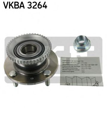 SKF VKBA 3264 Комплект подшипника ступицы колеса для HYUNDAI SONATA II (Хендай Соната 2) SKF VKBA 3264 Комплект подшипника ступицы колеса для HYUNDAI SONATA II (Хендай Соната 2)