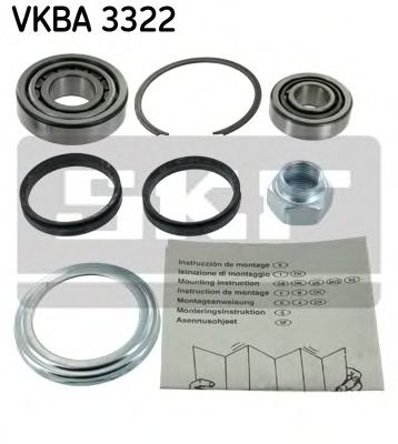 SKF VKBA 3322 Комплект подшипника ступицы колеса для DAIHATSU FEROZA (Дайхатсу Фэроза) SKF VKBA 3322 Комплект подшипника ступицы колеса для DAIHATSU FEROZA (Дайхатсу Фэроза)