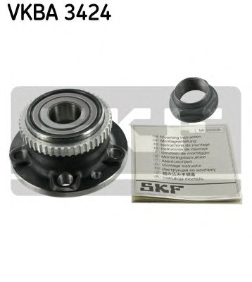 SKF VKBA 3424 Комплект подшипника ступицы колеса для CITROËN EVASION (CитроËн Эвазион) SKF VKBA 3424 Комплект подшипника ступицы колеса для CITROËN EVASION (CитроËн Эвазион)
