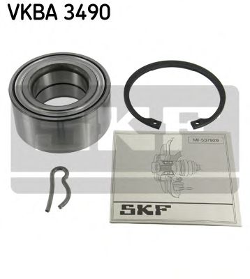 SKF VKBA 3490 Комплект подшипника ступицы колеса для PEUGEOT 605 (Пежо 605) SKF VKBA 3490 Комплект подшипника ступицы колеса для PEUGEOT 605 (Пежо 605)