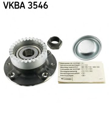 SKF VKBA 3546 Комплект подшипника ступицы колеса для PEUGEOT (Пежо) SKF VKBA 3546 Комплект подшипника ступицы колеса для PEUGEOT (Пежо)
