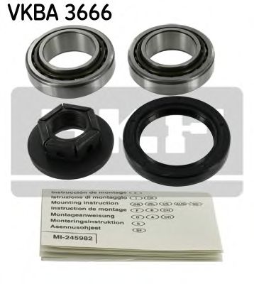 SKF VKBA 3666 Комплект подшипника ступицы колеса для FORD KA (Форд Ка) SKF VKBA 3666 Комплект подшипника ступицы колеса для FORD KA (Форд Ка)