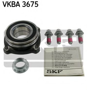 SKF VKBA 3675 Комплект подшипника ступицы колеса для BMW X5 (Бмв Х5) SKF VKBA 3675 Комплект подшипника ступицы колеса для BMW X5 (Бмв Х5)