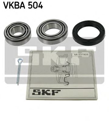 SKF VKBA 504 Комплект подшипника ступицы колеса для FORD FIESTA (Форд Фиэста) SKF VKBA 504 Комплект подшипника ступицы колеса для FORD FIESTA (Форд Фиэста)