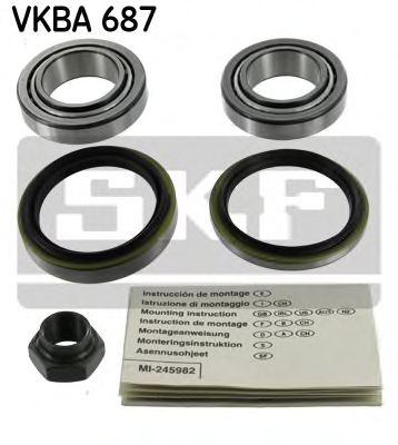 SKF VKBA 687 Комплект подшипника ступицы колеса для FORD FIESTA (Форд Фиэста) SKF VKBA 687 Комплект подшипника ступицы колеса для FORD FIESTA (Форд Фиэста)