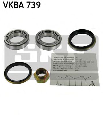 SKF VKBA 739 Комплект подшипника ступицы колеса для MAZDA GLC II (Мазда Глc 2) SKF VKBA 739 Комплект подшипника ступицы колеса для MAZDA GLC II (Мазда Глc 2)