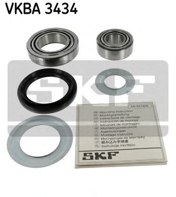 SKF VKBA 3434 Комплект подшипника ступицы колеса для MERCEDES-BENZ SPRINTER 4-T (Мэрcэдэс-бэнз Спринтэр 4-т) SKF VKBA 3434 Комплект подшипника ступицы колеса для MERCEDES-BENZ SPRINTER 4-T (Мэрcэдэс-бэнз Спринтэр 4-т)