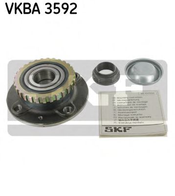 SKF VKBA 3592 Комплект подшипника ступицы колеса для PEUGEOT GRAND RAID (Пежо Гранд раид) SKF VKBA 3592 Комплект подшипника ступицы колеса для PEUGEOT GRAND RAID (Пежо Гранд раид)
