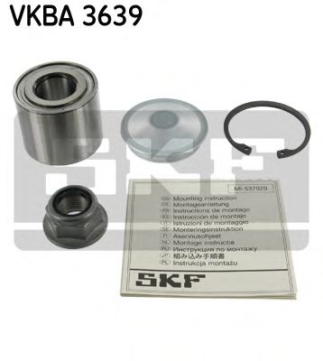 SKF VKBA 3639 Комплект подшипника ступицы колеса для RENAULT MEGANE II (Рено Меган 2) SKF VKBA 3639 Комплект подшипника ступицы колеса для RENAULT MEGANE II (Рено Меган 2)