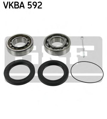 SKF VKBA 592 Комплект подшипника ступицы колеса для VOLKSWAGEN COCCINELLE (Фольксваген Cоccинэллэ) SKF VKBA 592 Комплект подшипника ступицы колеса для VOLKSWAGEN COCCINELLE (Фольксваген Cоccинэллэ)