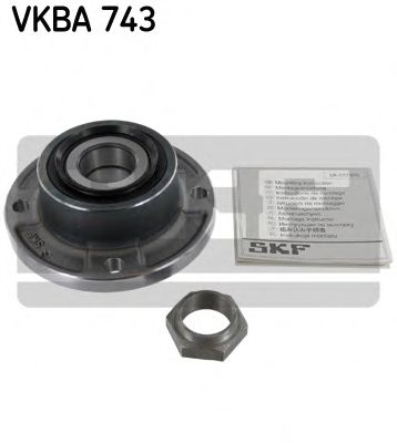 SKF VKBA 743 Комплект подшипника ступицы колеса для PEUGEOT 305 II (Пежо 305 2) SKF VKBA 743 Комплект подшипника ступицы колеса для PEUGEOT 305 II (Пежо 305 2)