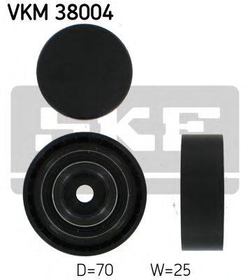SKF VKM 38004 Паразитный ведущий ролик, поликлиновой ремень для BMW 7 (Бмв 7) SKF VKM 38004 Паразитный ведущий ролик, поликлиновой ремень для BMW 7 (Бмв 7)