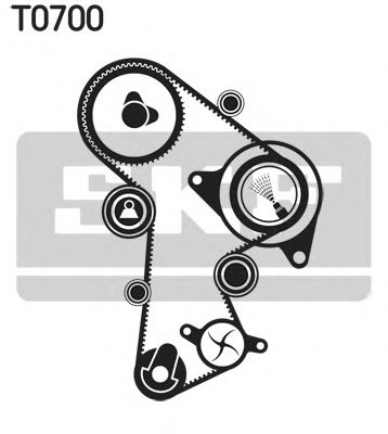 SKF VKMC 01148-2 Комплект ремня ГРМ для SKODA YETI (Шкода Йети) SKF VKMC 01148-2 Комплект ремня ГРМ для SKODA YETI (Шкода Йети)