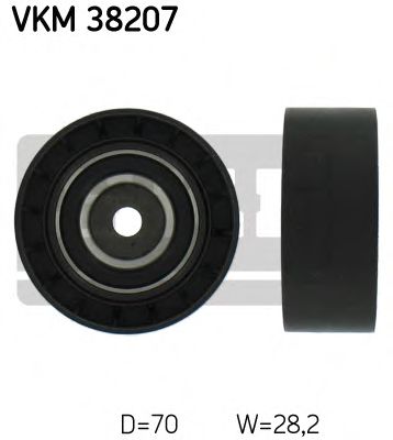 SKF VKM 38207 Паразитный ведущий ролик, поликлиновой ремень для BMW 7 (Бмв 7) SKF VKM 38207 Паразитный ведущий ролик, поликлиновой ремень для BMW 7 (Бмв 7)