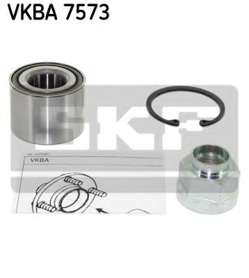 SKF VKBA 7573 Комплект подшипника ступицы колеса для CHEVROLET (Шевроле) SKF VKBA 7573 Комплект подшипника ступицы колеса для CHEVROLET (Шевроле)