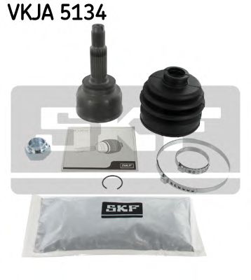 SKF VKJA 5134 Шарнирный комплект, приводной вал для MAZDA 323 III (Мазда 323 3) SKF VKJA 5134 Шарнирный комплект, приводной вал для MAZDA 323 III (Мазда 323 3)
