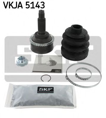 SKF VKJA 5143 Шарнирный комплект, приводной вал для MAZDA 626 III (Мазда 626 3) SKF VKJA 5143 Шарнирный комплект, приводной вал для MAZDA 626 III (Мазда 626 3)
