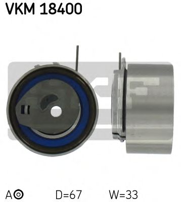 SKF VKM 18400 Натяжной ролик, ремень ГРМ для JEEP WRANGLER II (Джип Вранглэр 2) SKF VKM 18400 Натяжной ролик, ремень ГРМ для JEEP WRANGLER II (Джип Вранглэр 2)