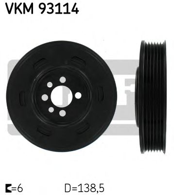 SKF VKM 93114 Ременный шкив, коленчатый вал для SEAT ALTEA (Сеат Алтэа) SKF VKM 93114 Ременный шкив, коленчатый вал для SEAT ALTEA (Сеат Алтэа)