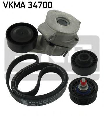 SKF VKMC 34700 Водяной насос + комплект ручейковых ремней для CITROëN (Cитроëн) SKF VKMC 34700 Водяной насос + комплект ручейковых ремней для CITROëN (Cитроëн)