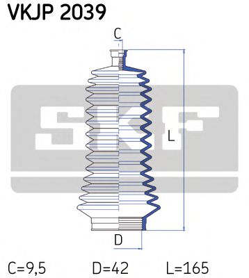SKF VKJP 2039 Комплект пылника, рулевое управление для NISSAN (Ниссан) SKF VKJP 2039 Комплект пылника, рулевое управление для NISSAN (Ниссан)