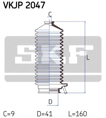 SKF VKJP 2047 Комплект пылника, рулевое управление для NISSAN (Ниссан) SKF VKJP 2047 Комплект пылника, рулевое управление для NISSAN (Ниссан)