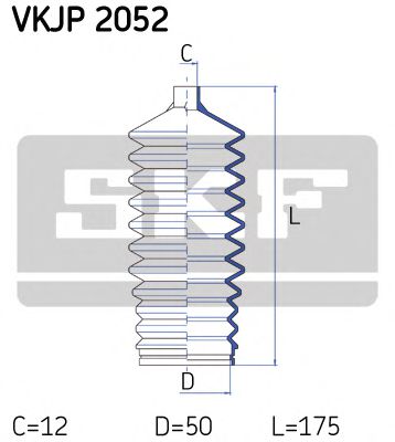 SKF VKJP 2052 Комплект пылника, рулевое управление для OPEL CORSA A (Опель Cорса а) SKF VKJP 2052 Комплект пылника, рулевое управление для OPEL CORSA A (Опель Cорса а)