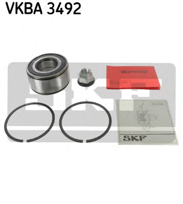 SKF VKBA 3492 Комплект подшипника ступицы колеса для RENAULT (Рено) SKF VKBA 3492 Комплект подшипника ступицы колеса для RENAULT (Рено)