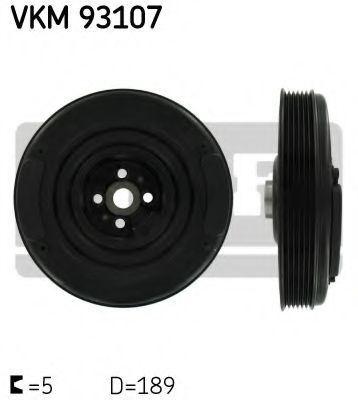 SKF VKM 93107 Ременный шкив, коленчатый вал для VOLKSWAGEN T4 (Фольксваген Т4) SKF VKM 93107 Ременный шкив, коленчатый вал для VOLKSWAGEN T4 (Фольксваген Т4)