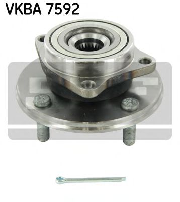 SKF VKBA 7592 Комплект подшипника ступицы колеса для MITSUBISHI GALANT V (Митсубиши/митсубиси Галант 5) SKF VKBA 7592 Комплект подшипника ступицы колеса для MITSUBISHI GALANT V (Митсубиши/митсубиси Галант 5)