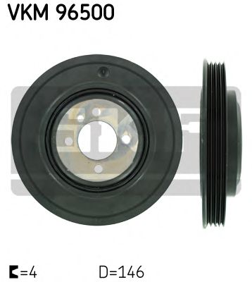 SKF VKM 96500 Ременный шкив, коленчатый вал для HYUNDAI EXCEL (Хендай Эxcэл) SKF VKM 96500 Ременный шкив, коленчатый вал для HYUNDAI EXCEL (Хендай Эxcэл)