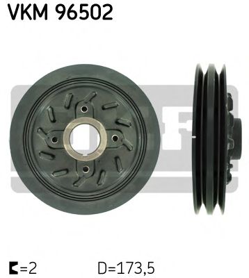SKF VKM 96502 Ременный шкив, коленчатый вал для HYUNDAI H100 (Хендай Х100) SKF VKM 96502 Ременный шкив, коленчатый вал для HYUNDAI H100 (Хендай Х100)