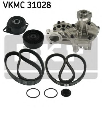 SKF VKMC 31028 Водяной насос + комплект ручейковых ремней для SEAT (Сеат) SKF VKMC 31028 Водяной насос + комплект ручейковых ремней для SEAT (Сеат)