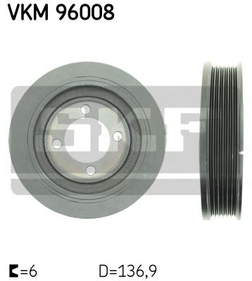 SKF VKM 96008 Ременный шкив, коленчатый вал для CHEVROLET CAPTIVA (Шевроле Каптива) SKF VKM 96008 Ременный шкив, коленчатый вал для CHEVROLET CAPTIVA (Шевроле Каптива)