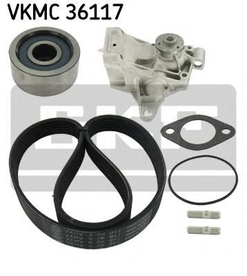 SKF VKMC 36117 Водяной насос + комплект ручейковых ремней для OPEL MOVANO (Опель Моvано) SKF VKMC 36117 Водяной насос + комплект ручейковых ремней для OPEL MOVANO (Опель Моvано)