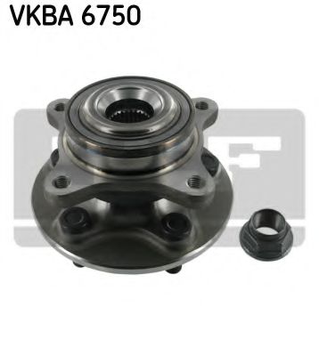 SKF VKBA 6750 Комплект подшипника ступицы колеса 