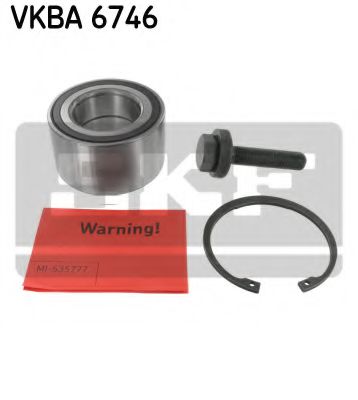 SKF VKBA 6746 Комплект подшипника ступицы колеса 