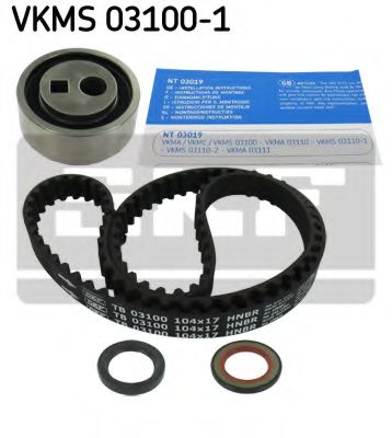 SKF VKMS 03100-1 Комплект ремня ГРМ для PEUGEOT 205 II (Пежо 205 2) SKF VKMS 03100-1 Комплект ремня ГРМ для PEUGEOT 205 II (Пежо 205 2)