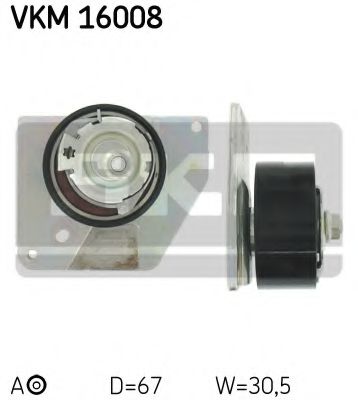 SKF VKM 16008 Натяжной ролик, ремень ГРМ для SUZUKI GRAND ESCUDO II (Сузуки Гранд эсcудо 2) SKF VKM 16008 Натяжной ролик, ремень ГРМ для SUZUKI GRAND ESCUDO II (Сузуки Гранд эсcудо 2)