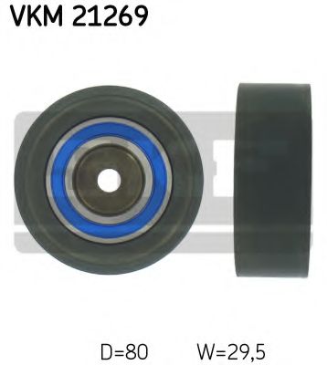 SKF VKM 21269 Паразитный Ведущий ролик, зубчатый ремень для VOLKSWAGEN JETTA I (Фольксваген Жэтта и) SKF VKM 21269 Паразитный Ведущий ролик, зубчатый ремень для VOLKSWAGEN JETTA I (Фольксваген Жэтта и)