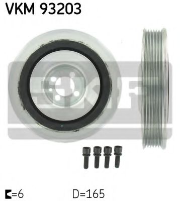 SKF VKM 93203 Ременный шкив, коленчатый вал для FIAT CROMA (Фиат Cрома) SKF VKM 93203 Ременный шкив, коленчатый вал для FIAT CROMA (Фиат Cрома)