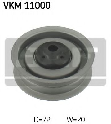 SKF VKM 11000 Натяжной ролик, ремень ГРМ для VOLKSWAGEN PASSAT (Фольксваген Пассат) SKF VKM 11000 Натяжной ролик, ремень ГРМ для VOLKSWAGEN PASSAT (Фольксваген Пассат)