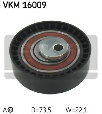 SKF VKM 16009 Натяжной ролик, ремень ГРМ для DACIA SANDERO (Дача Сандэро) SKF VKM 16009 Натяжной ролик, ремень ГРМ для DACIA SANDERO (Дача Сандэро)