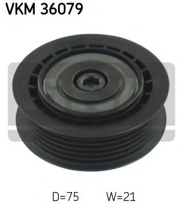 SKF VKM 36079 Паразитный ведущий ролик, поликлиновой ремень для DACIA SANDERO (Дача Сандэро) SKF VKM 36079 Паразитный ведущий ролик, поликлиновой ремень для DACIA SANDERO (Дача Сандэро)