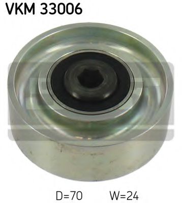 SKF VKM 33006 Паразитный ведущий ролик, поликлиновой ремень для PEUGEOT 205 II (Пежо 205 2) SKF VKM 33006 Паразитный ведущий ролик, поликлиновой ремень для PEUGEOT 205 II (Пежо 205 2)
