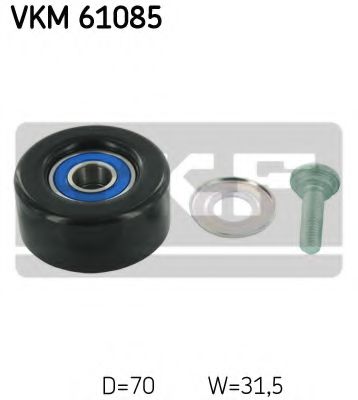 SKF VKM 61085 Паразитный ведущий ролик, поликлиновой ремень для TOYOTA ESTIMA (Тойота/тоета Эстима) SKF VKM 61085 Паразитный ведущий ролик, поликлиновой ремень для TOYOTA ESTIMA (Тойота/тоета Эстима)